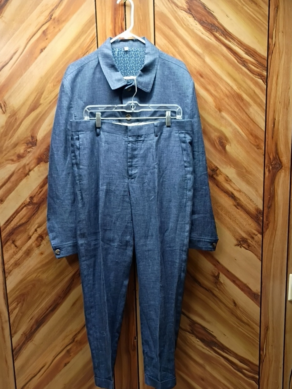 Murano Baird Mcnutt Linen Jacket L Murano Baird Mcnutt Linen Pants 34×30 Set